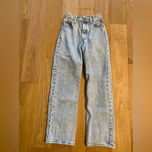 Levi’s Ribcage straight ankle jean